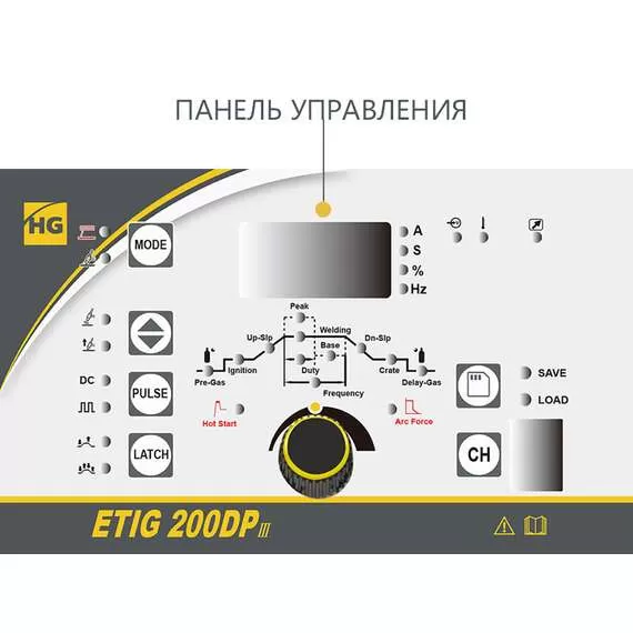 HUGONG ETIG 200DP III (cold tack) Аппарат аргонодуговой сварки в Москве купить по выгодной цене 100kwatt.ru