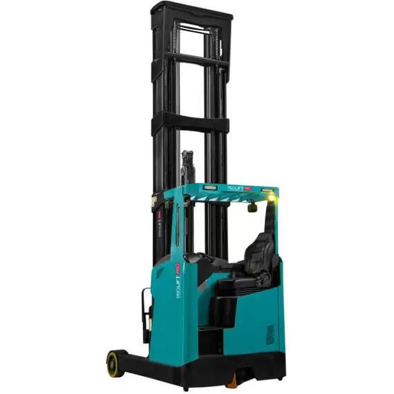 PROLIFT PRO RV 16100 Li-ion 1600 кг 10 м Ричтрак в Москве, Грузоподъемность: 1.6 тонны (1600 кг), Высота подъема вил, м.: 10 м, Тип батареи: Li-ion, литий-ионная купить по выгодной цене 100kwatt.ru