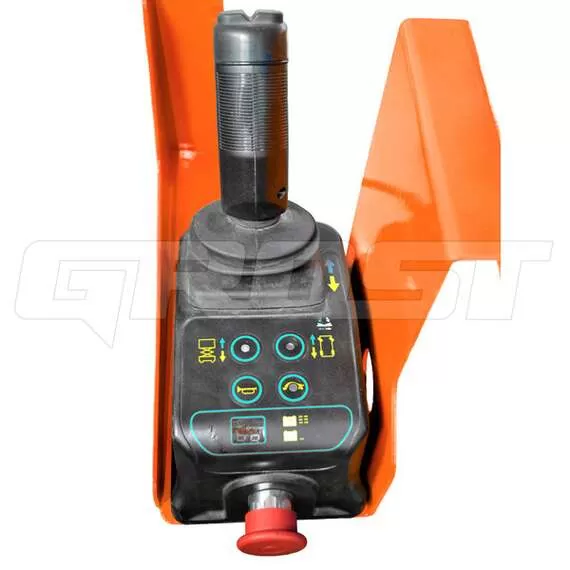 GROST SPX H230-14 230 кг 14 м Самоходный подъемник ножничного типа в Москве, Грузоподъемность: 230 кг, Высота подъема, м.: 14 м, Тип питания: аккумуляторные (DC), Тип батареи: Кислотная, обслуживаемая купить по выгодной цене 100kwatt.ru