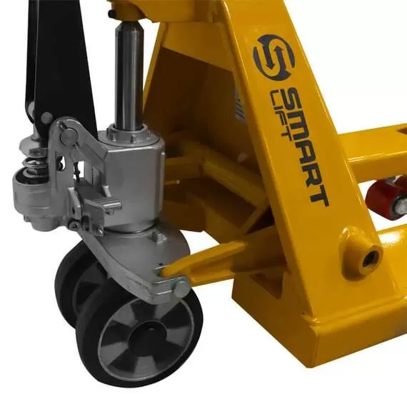 SMARTLIFT SD AC25 2500 кг Гидравлическая тележка, колёса резина в Москве, Грузоподъемность: 2.5 тонны (2500 кг), Материал покрытия колес: с резиновыми колесами купить по выгодной цене 100kwatt.ru