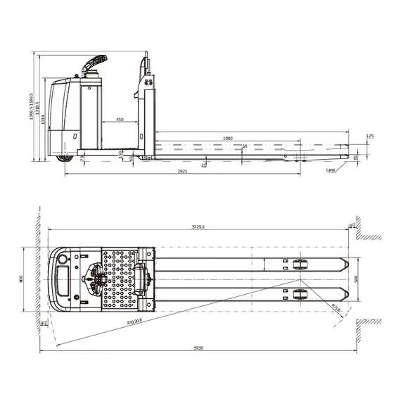 HANGCHA CJD25-AC2-L 2,5 т Подборщик заказов в Москве, Грузоподъемность: 2.5 тонны (2500 кг), Высота подъема, м.: 125 мм, Длина вил: 1150 мм купить по выгодной цене 100kwatt.ru