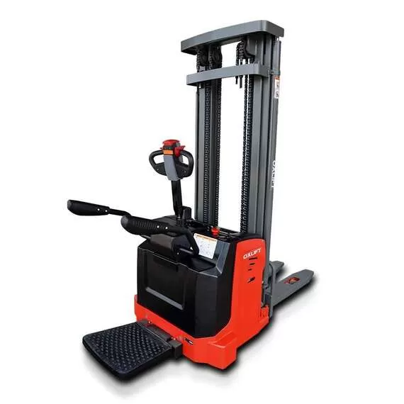 OXLIFT BX-3020 Cамоходный штабелер с платформой для оператора 3 м 2000 кг в Москве купить по выгодной цене 100kwatt.ru