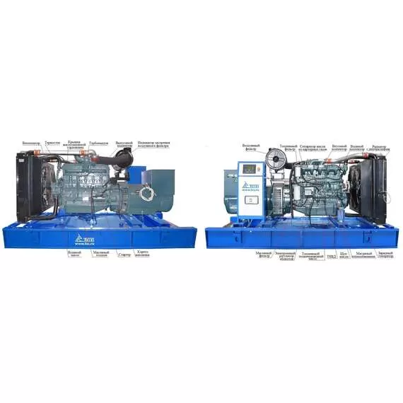 ТСС Prof DOOSAN TDO 330MC АД-240С-Т400-1РМ17 (Mecc Alte) Дизельный генератор в Москве купить по выгодной цене 100kwatt.ru