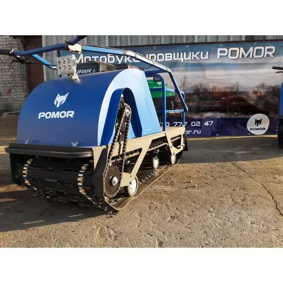 Pomor L-500 1450 K13 Мотобуксировщик купить по выгодной цене 100kwatt.ru