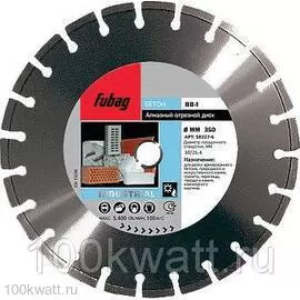 Алмазный диск Fubag BB-I диаметр 350/30-25.4 мм 