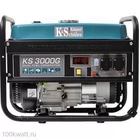 Konner&Sohnen KS 3000G Газобензиновый генератор 3 кВт 