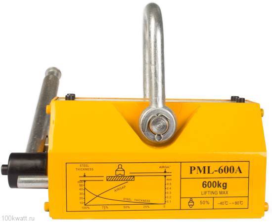 TOR PML-A 600 (г/п 600 кг) Захват магнитный, Грузоподъемность: 600 кг 