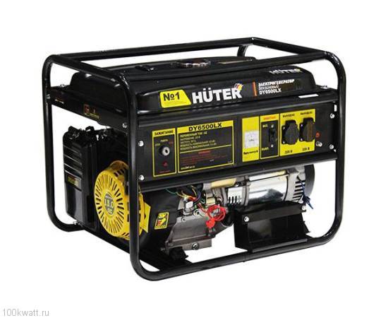 Huter DY6500LX Электрогенератор с электростартером 